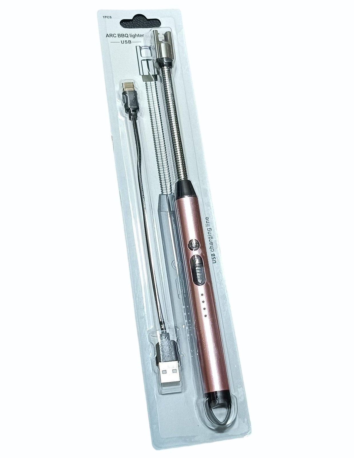 USB Rechargeable Electric Arc Lighter with Flexible Neck