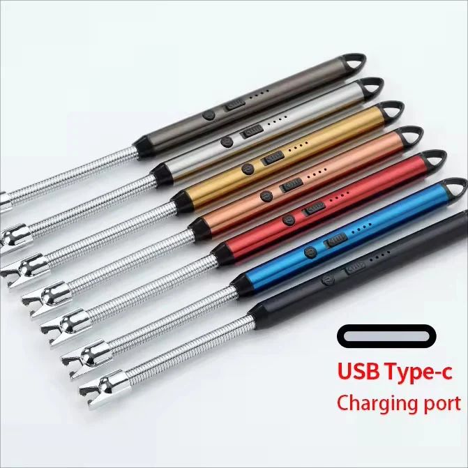 USB Rechargeable Electric Arc Lighter with Flexible Neck